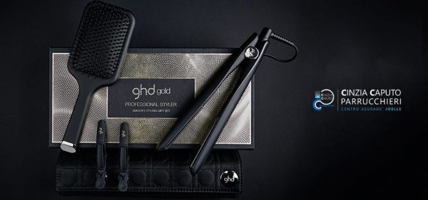ghd gold gift box piastra e spazzola | piastra capelli styler - Cinzia Caputo parrucchieri